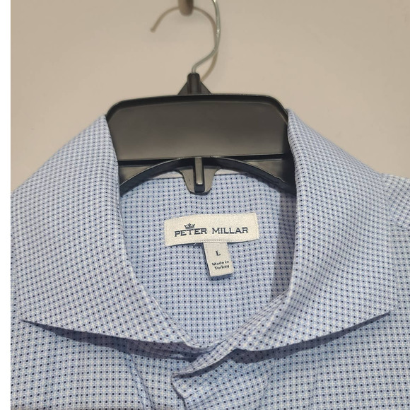 Peter Millar Chip Off the Old Block Sport Shirt Size Large - Picture 3 of 7